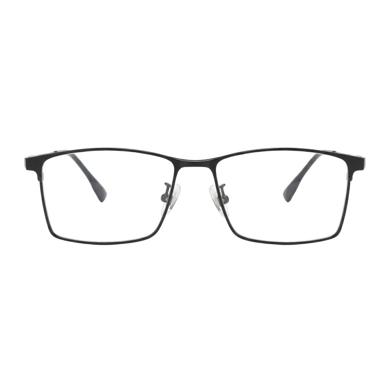 Rectangle Black Eyeglasses