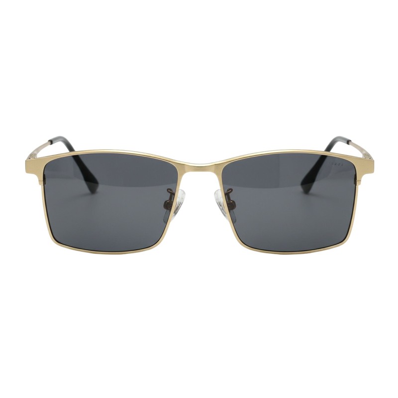 Rectangle Golden Eyeglasses