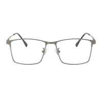 Summit - Rectangle Gunmetal Eyeglasses