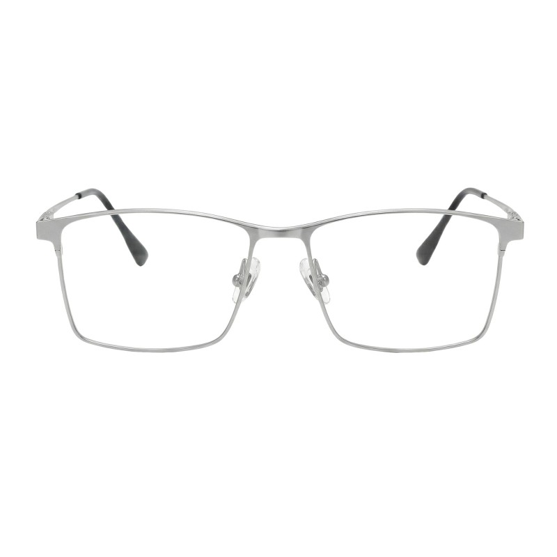 Rectangle Silver Eyeglasses