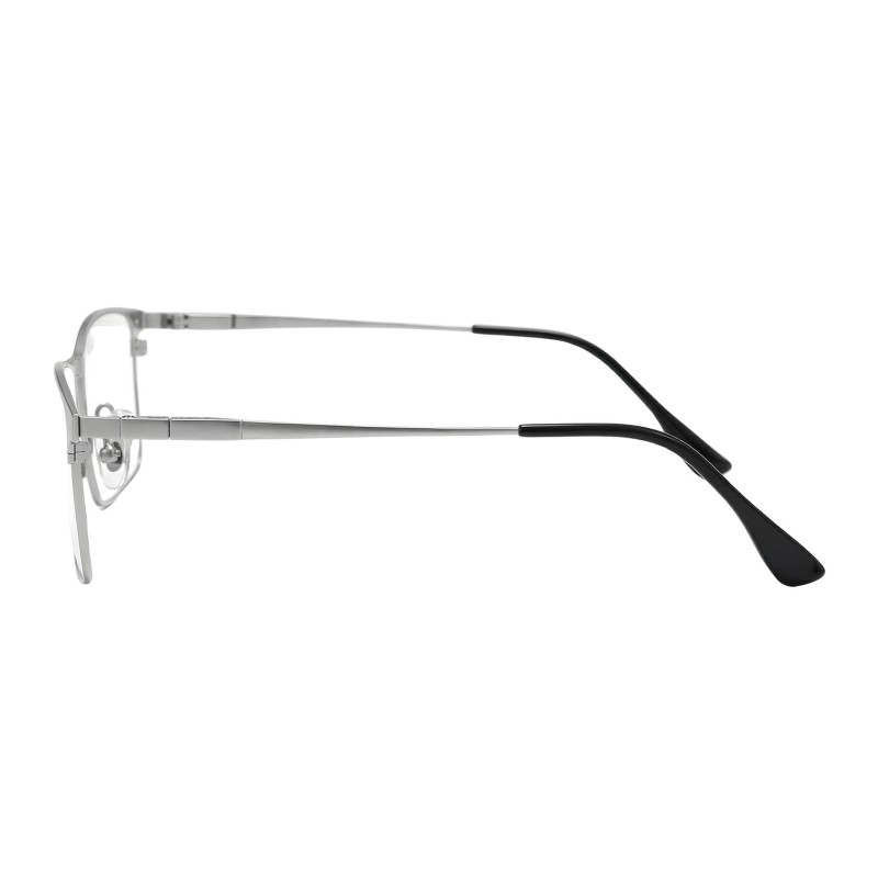 Rectangle Silver Eyeglasses