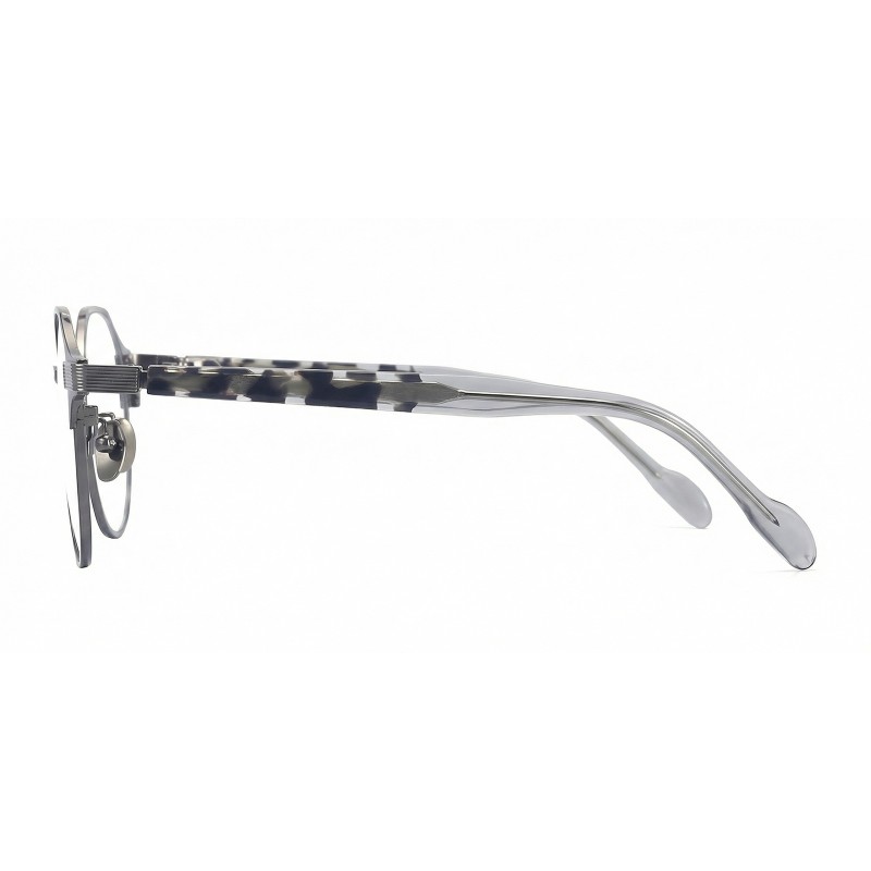 Round Black Tortoise Eyeglasses