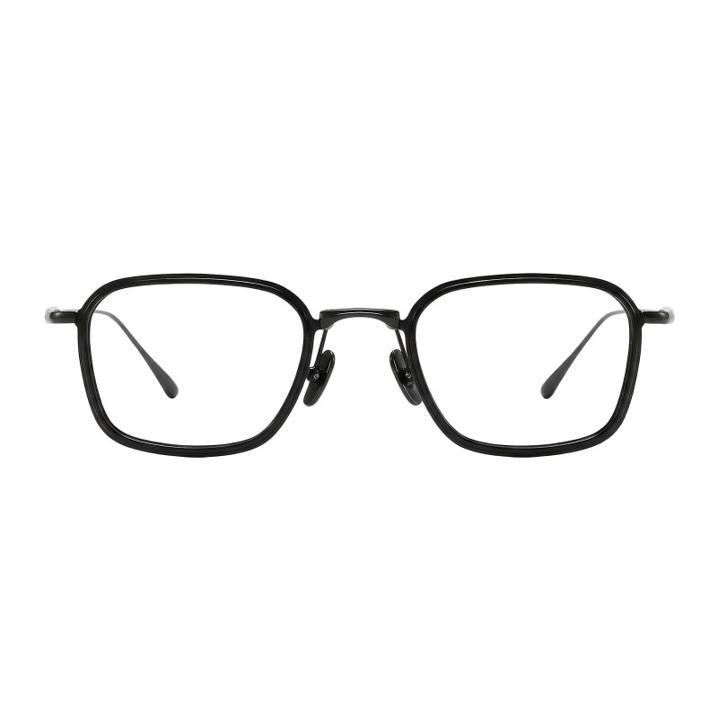 Square Black Eyeglasses