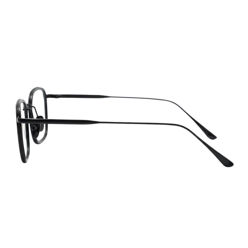 Square Black Eyeglasses