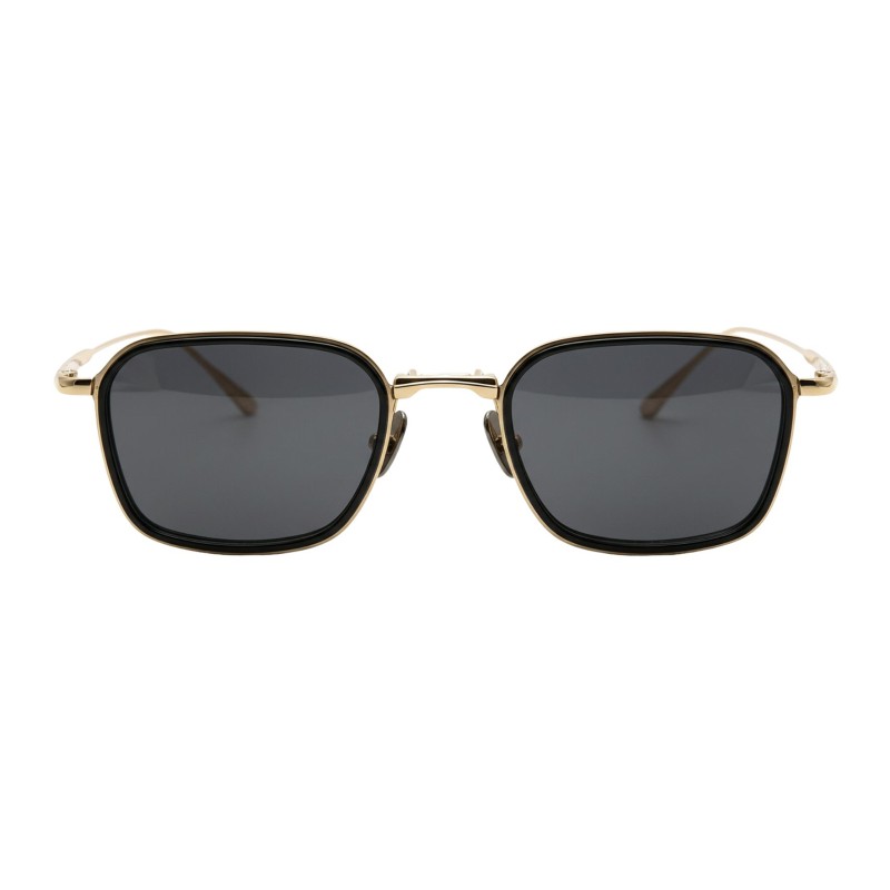 Square Black/Golden Eyeglasses
