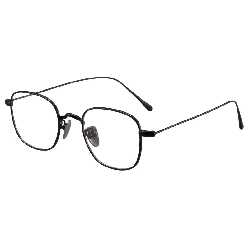 Round Black Eyeglasses