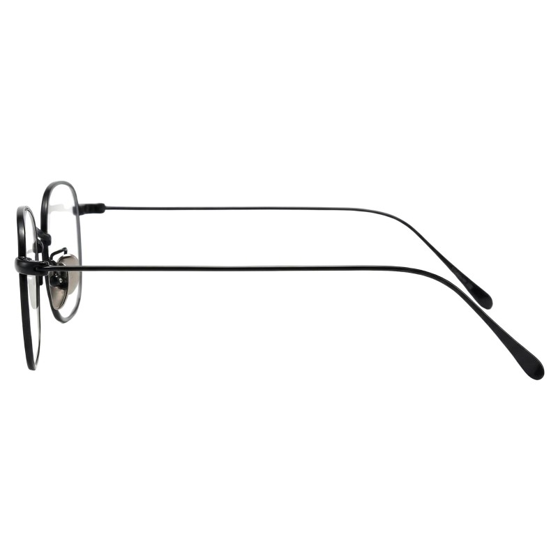 Round Black Eyeglasses