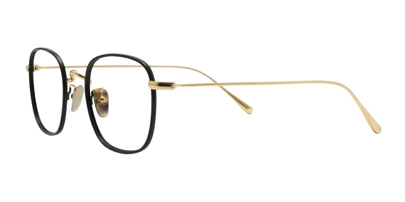 Element Black Golden Square Prescription Glasses additional view