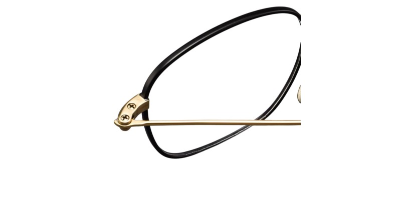 Element Black Golden Square Prescription Glasses additional view