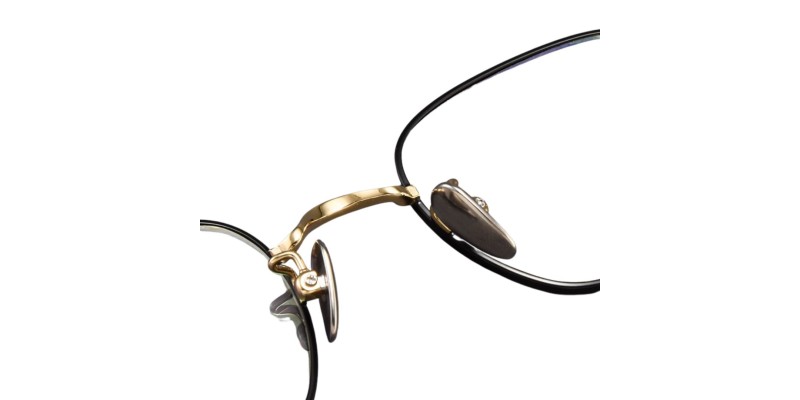 Element Black Golden Square Prescription Glasses additional view