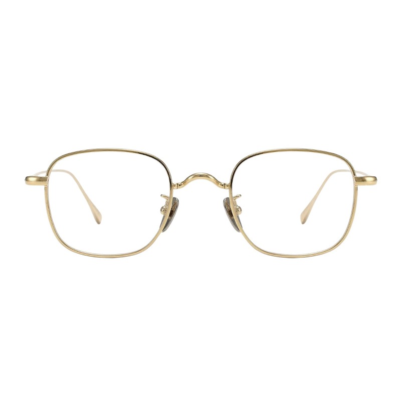 Round Golden Eyeglasses