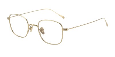 Round Golden Eyeglasses