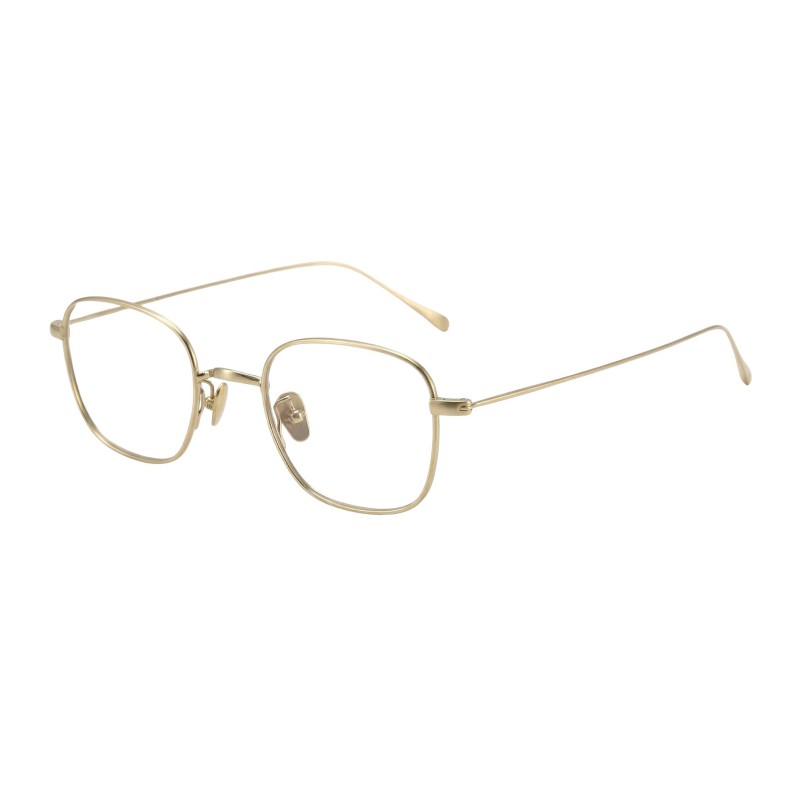 Round Golden Eyeglasses