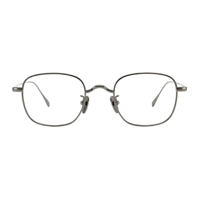 Round Gunmetal Eyeglasses