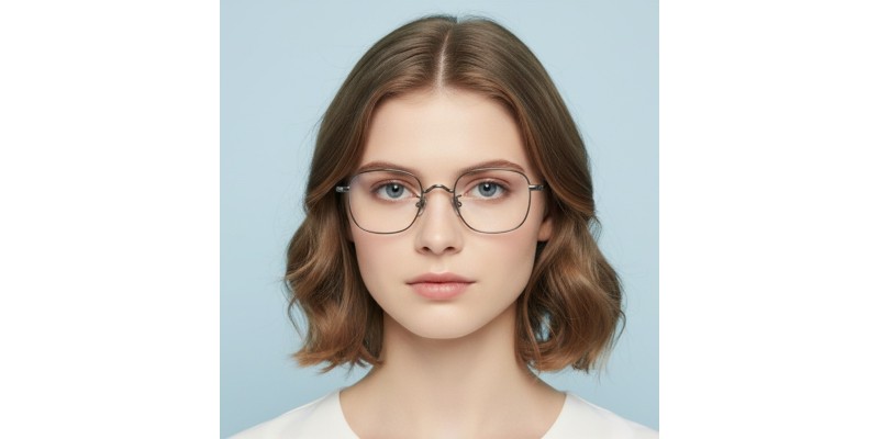 Element Gunmetal Square Prescription Glasses additional view