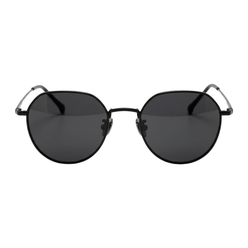 Polygon Black Eyeglasses