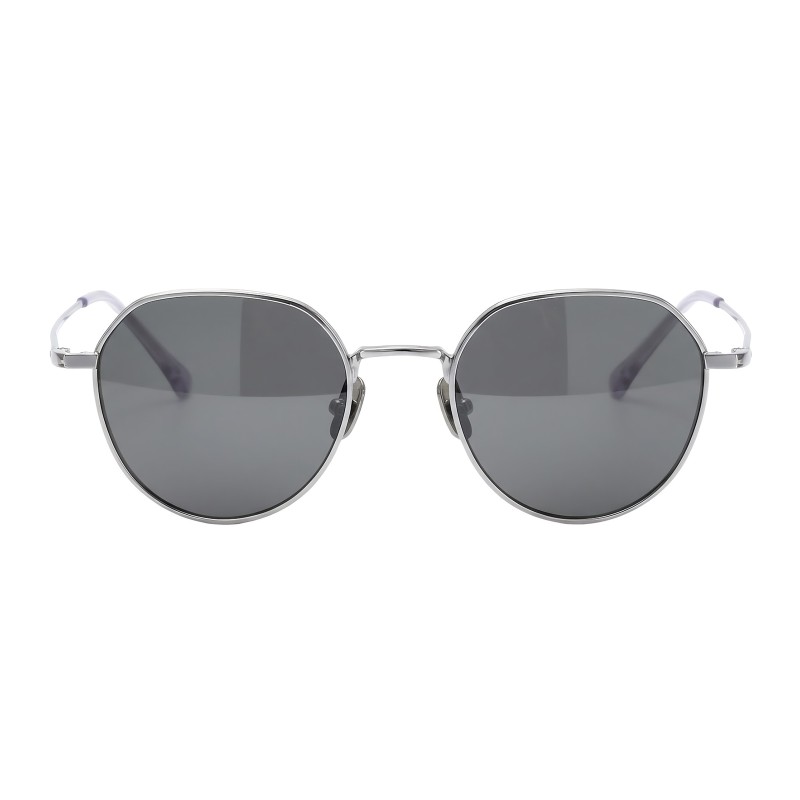 Polygon Silver Eyeglasses