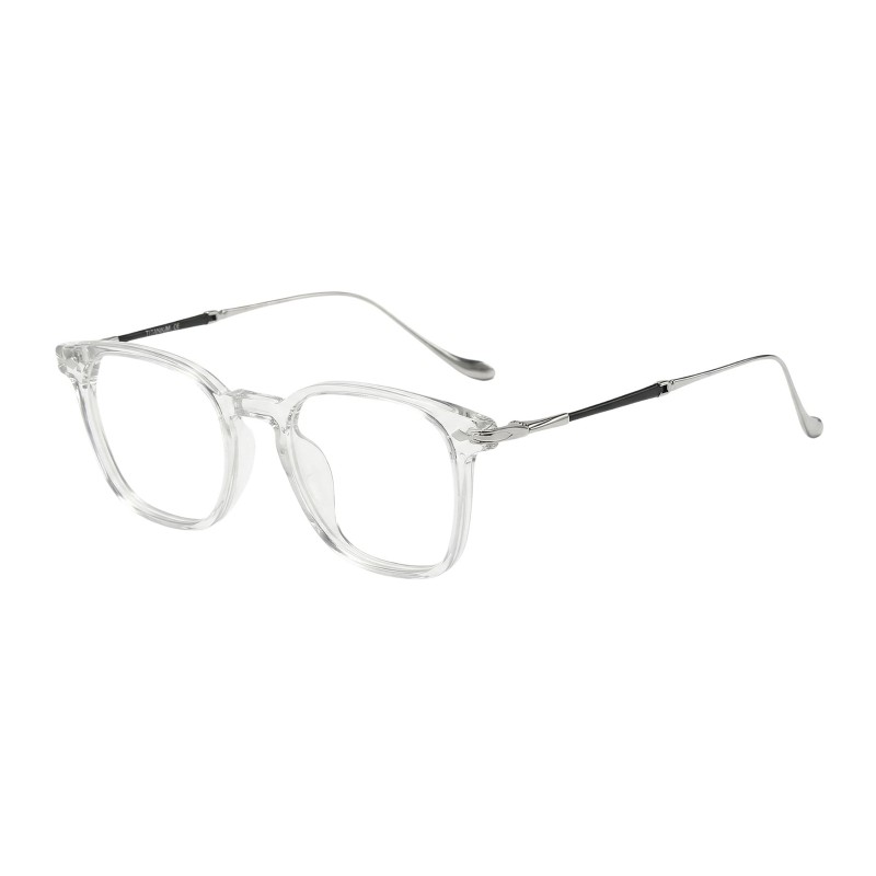 Square Clear Eyeglasses