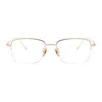 Rectangle Golden  Eyeglasses