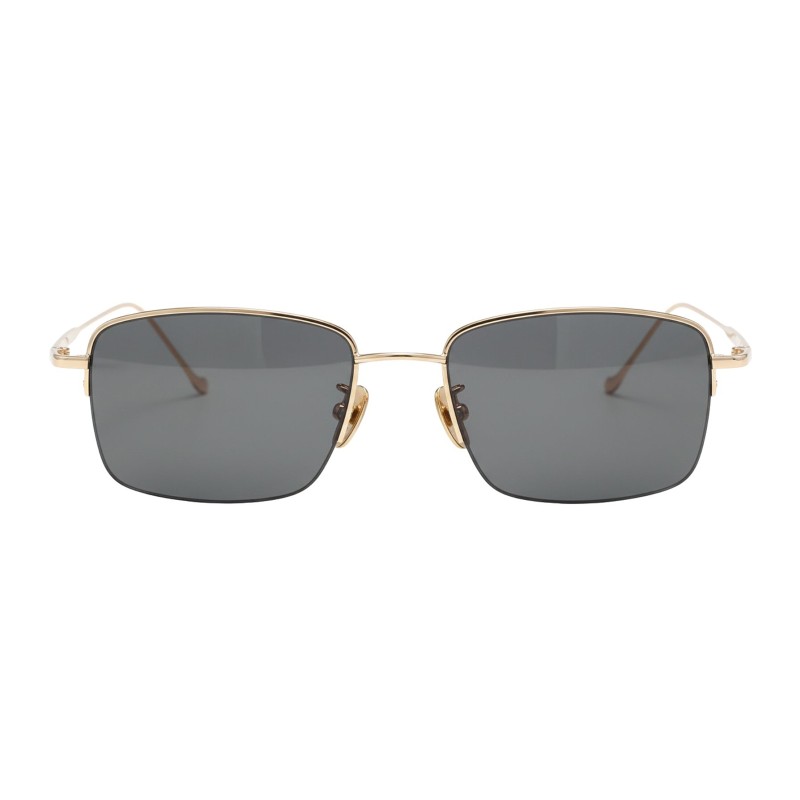 Rectangle Golden  Eyeglasses