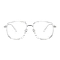 Polygon Clear Eyeglasses