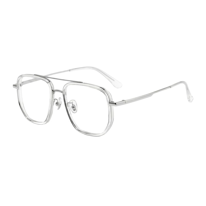 Polygon Clear Eyeglasses