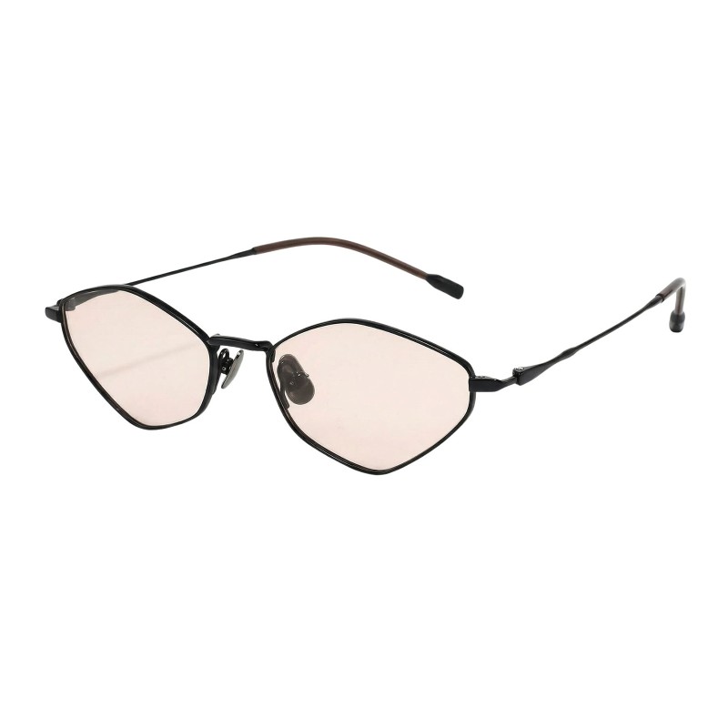 Polygon Black Sunglasses