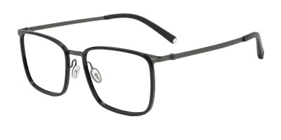 Square Black Eyeglasses