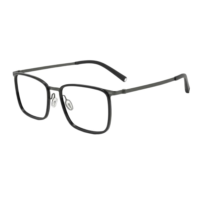 Square Black Eyeglasses
