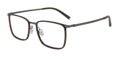 Square Gunmetal Eyeglasses