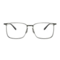 Square Gray Eyeglasses