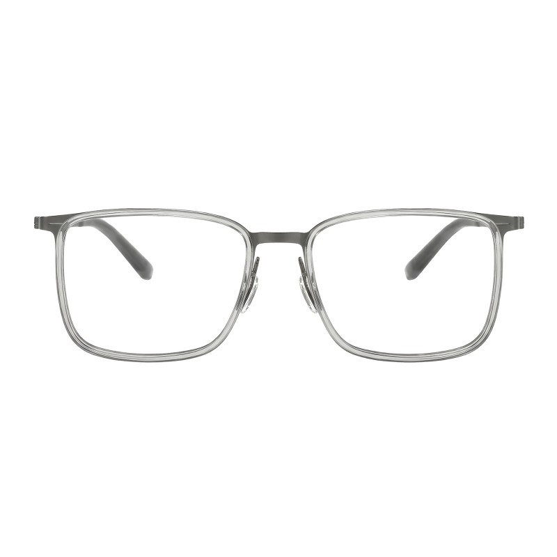 Square Gray Eyeglasses