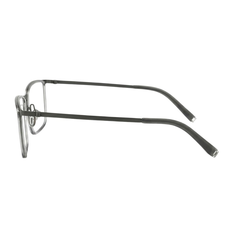 Square Gray Eyeglasses