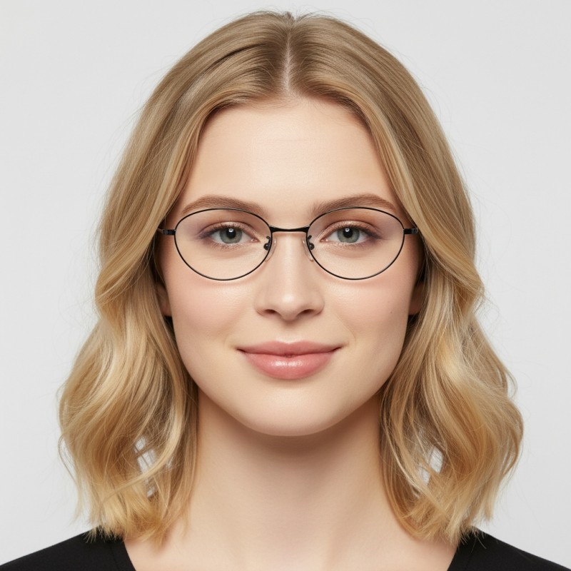 Cat Eye Black Eyeglasses