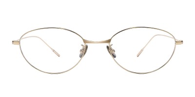 Selene Golden Cat Eye Prescription Glasses