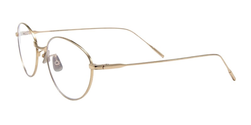 Selene Golden Cat Eye Prescription Glasses additional view