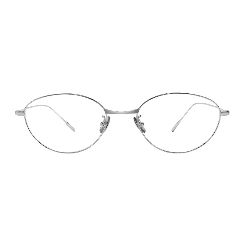 Cat Eye Silver Eyeglasses