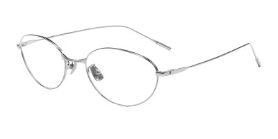 Cat Eye Silver Eyeglasses