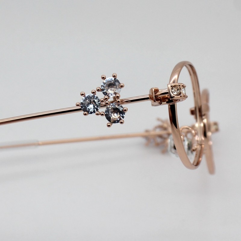 Oval Rose Gold Eyeglasses