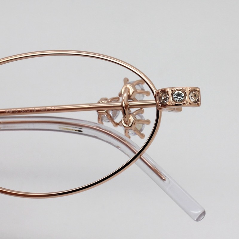 Oval Rose Gold Eyeglasses