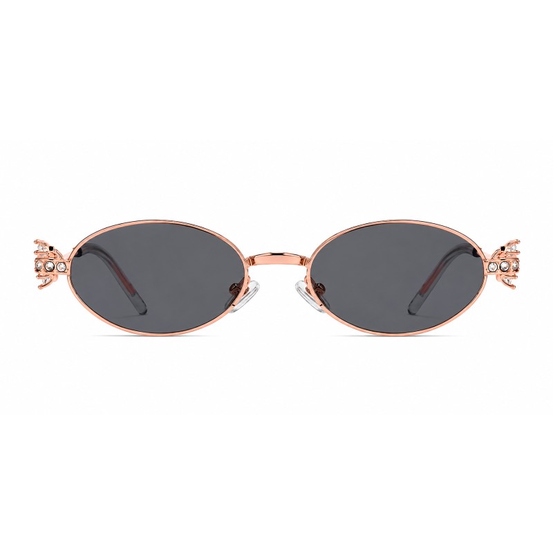 Oval Rose Gold Eyeglasses