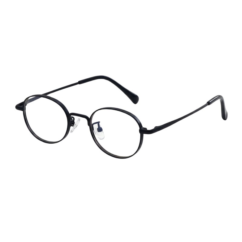 Round Black Eyeglasses