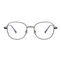 Round Black Eyeglasses