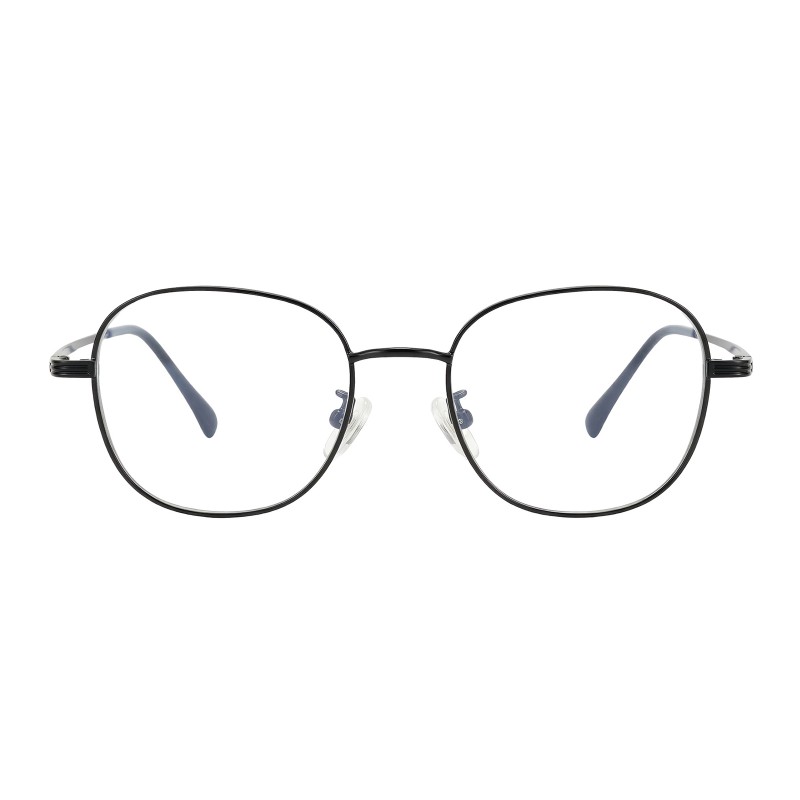 Round Black Eyeglasses