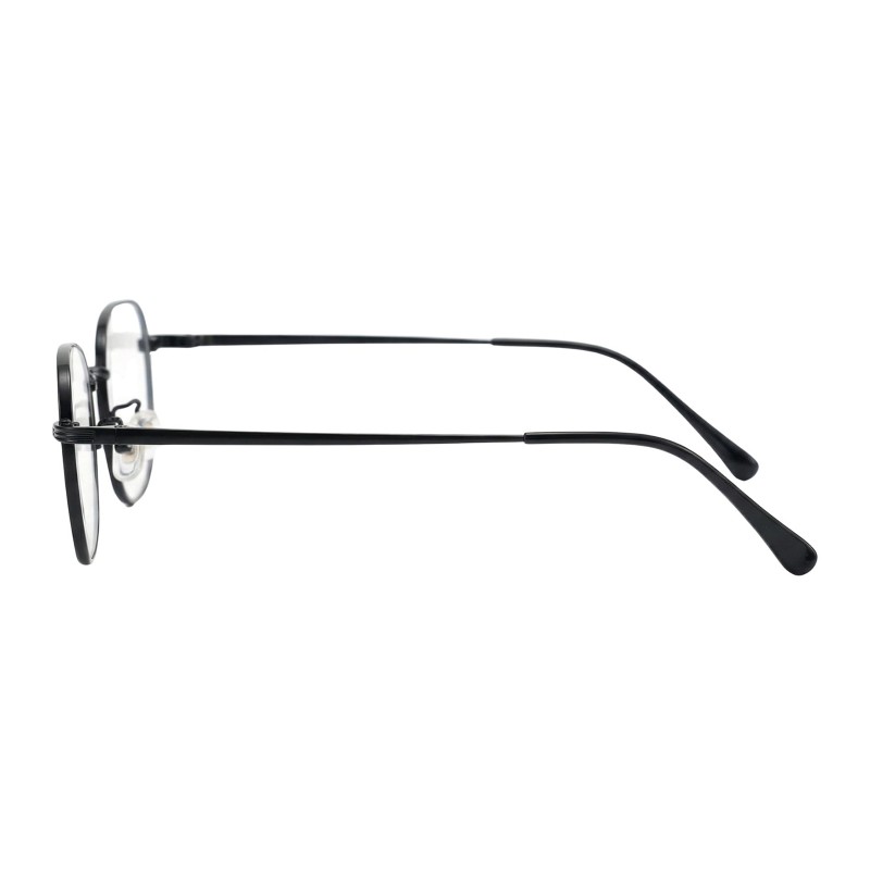 Round Black Eyeglasses