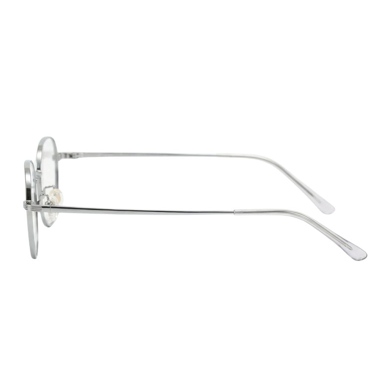 Round Silver Eyeglasses