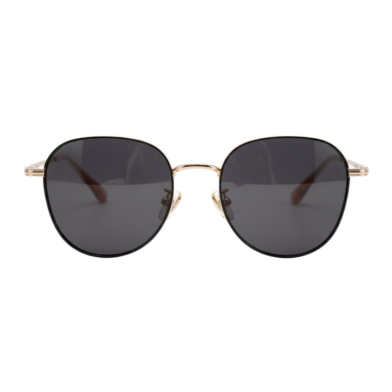 Square Black Rose Gold Eyeglasses