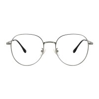 Square Gunmetal Eyeglasses