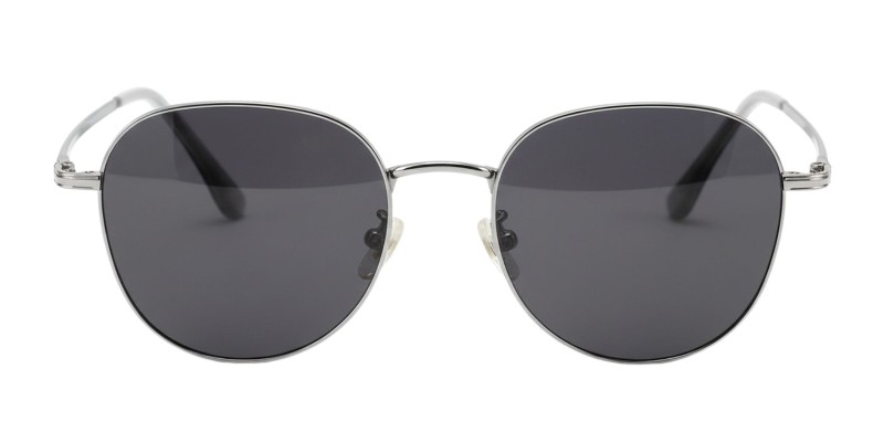 Alva Silver Round Prescription Glasses additional view