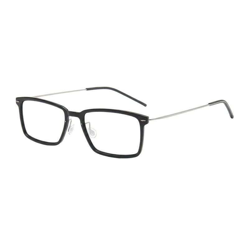 Rectangle Black Eyeglasses
